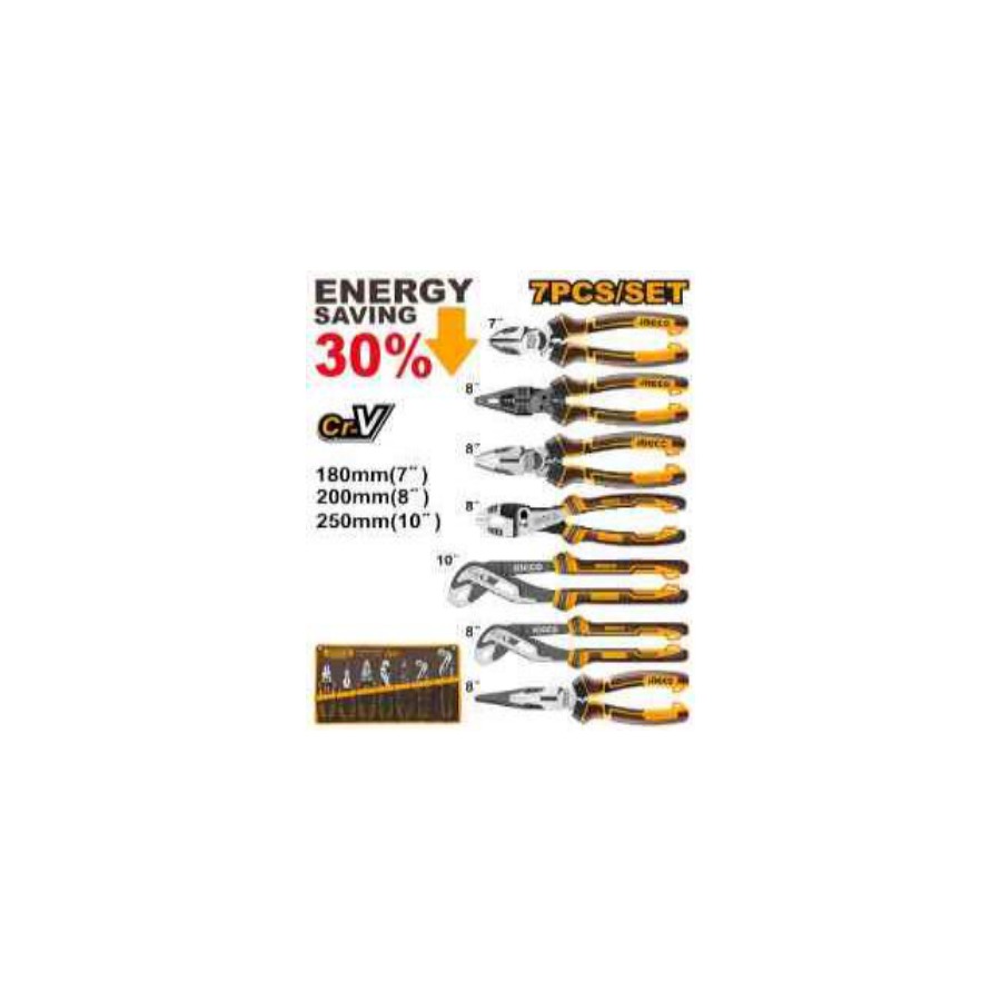 INGCO 7 Pcs Pliers set