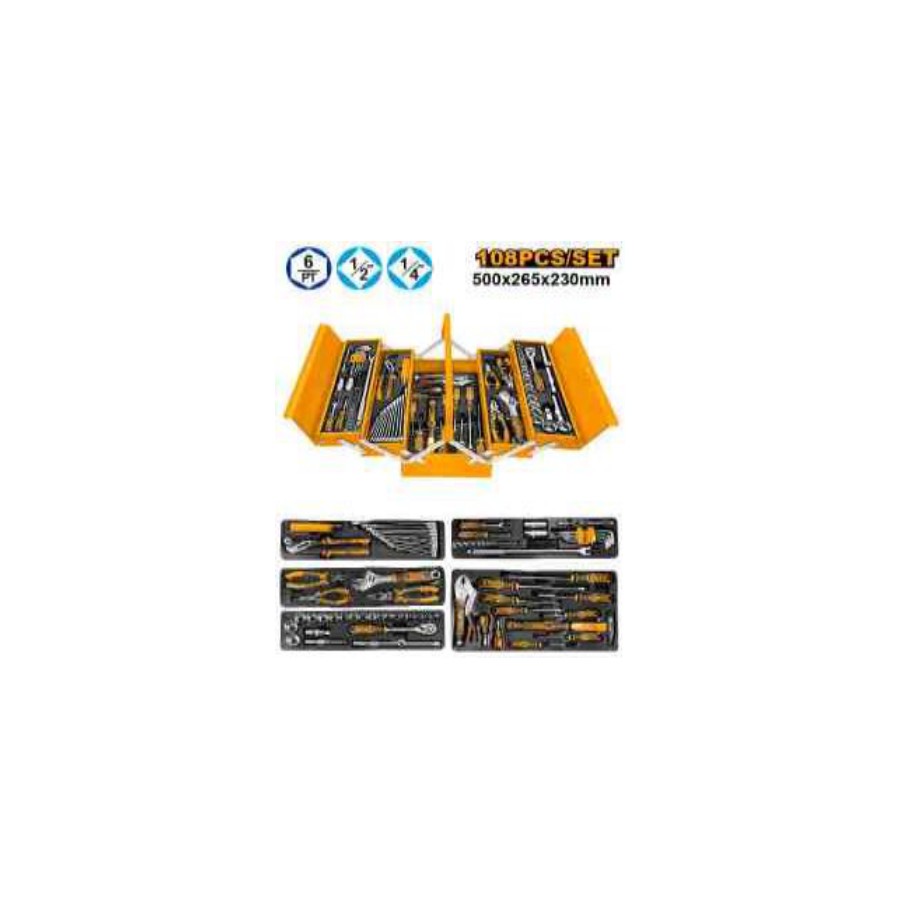 INGCO 108 Pcs Tool chest set