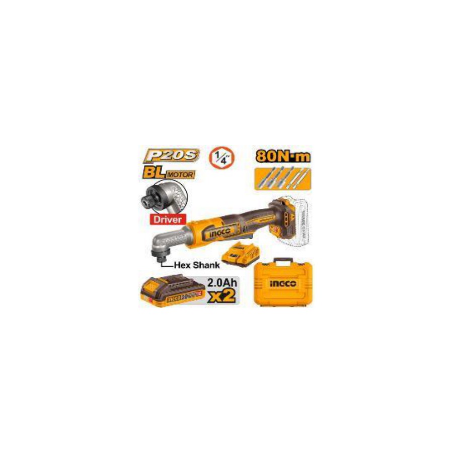 INGCO Cordless angle impact driver