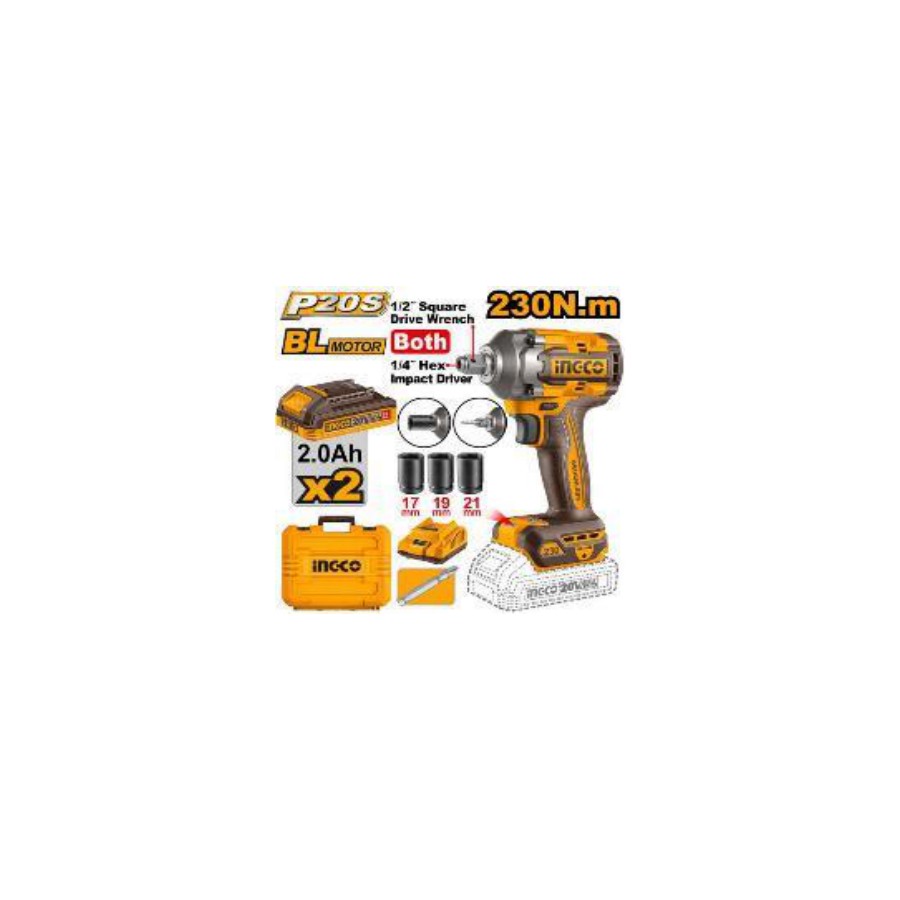 INGCO Cordless impact driver&wrench