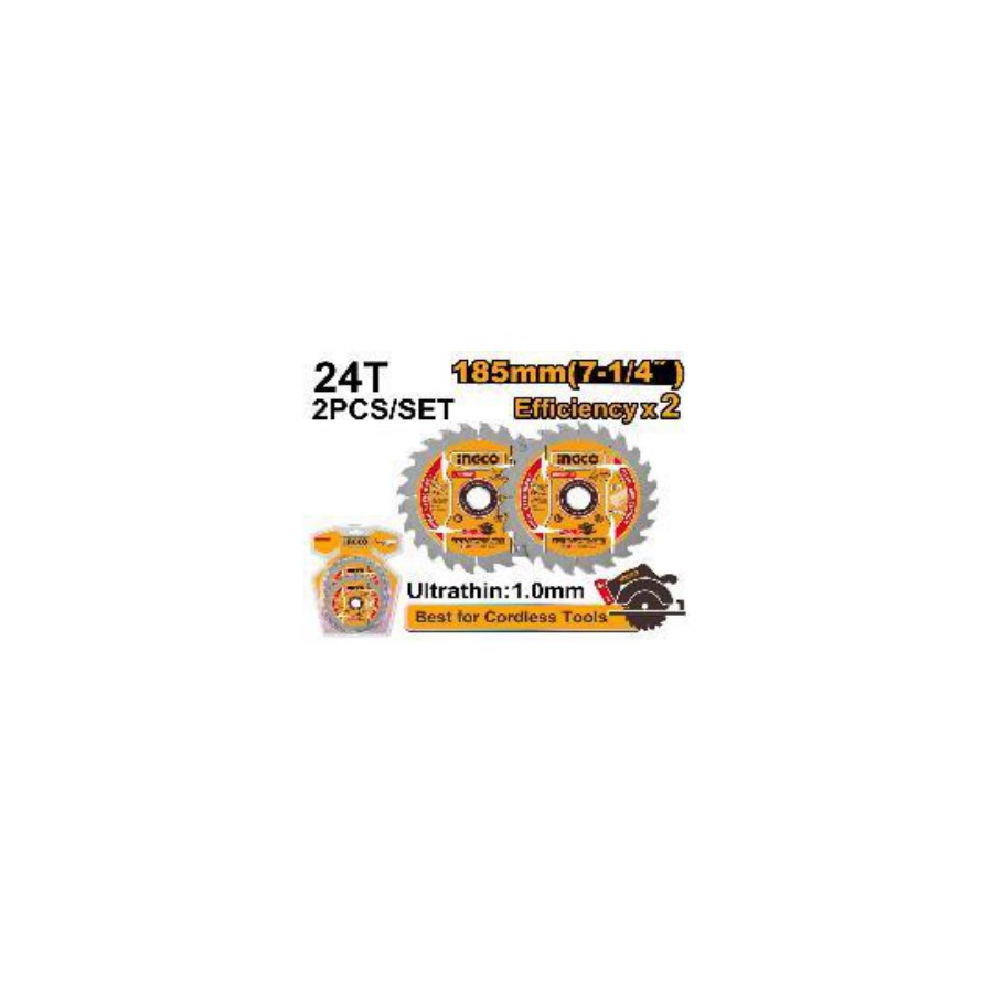 INGCO Ultra-thin TCT saw blade set