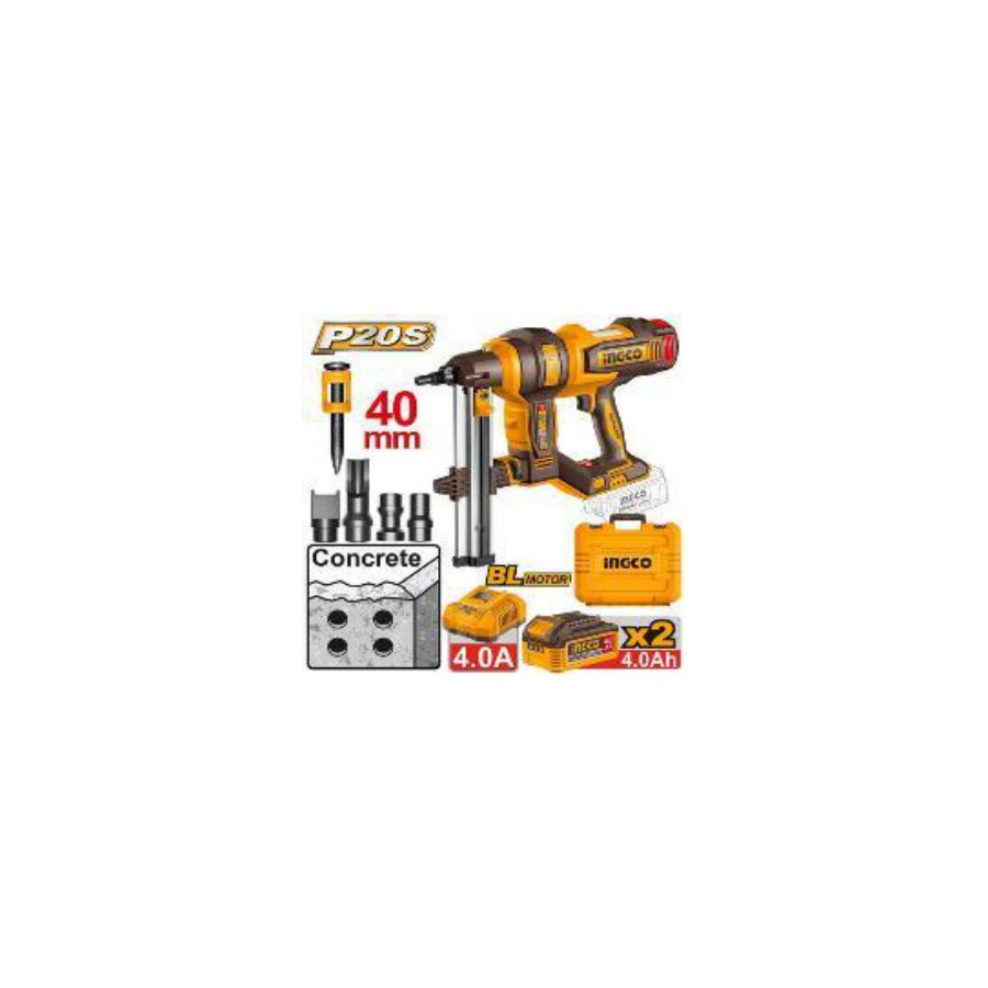 INGCO Cordless concrete nailer