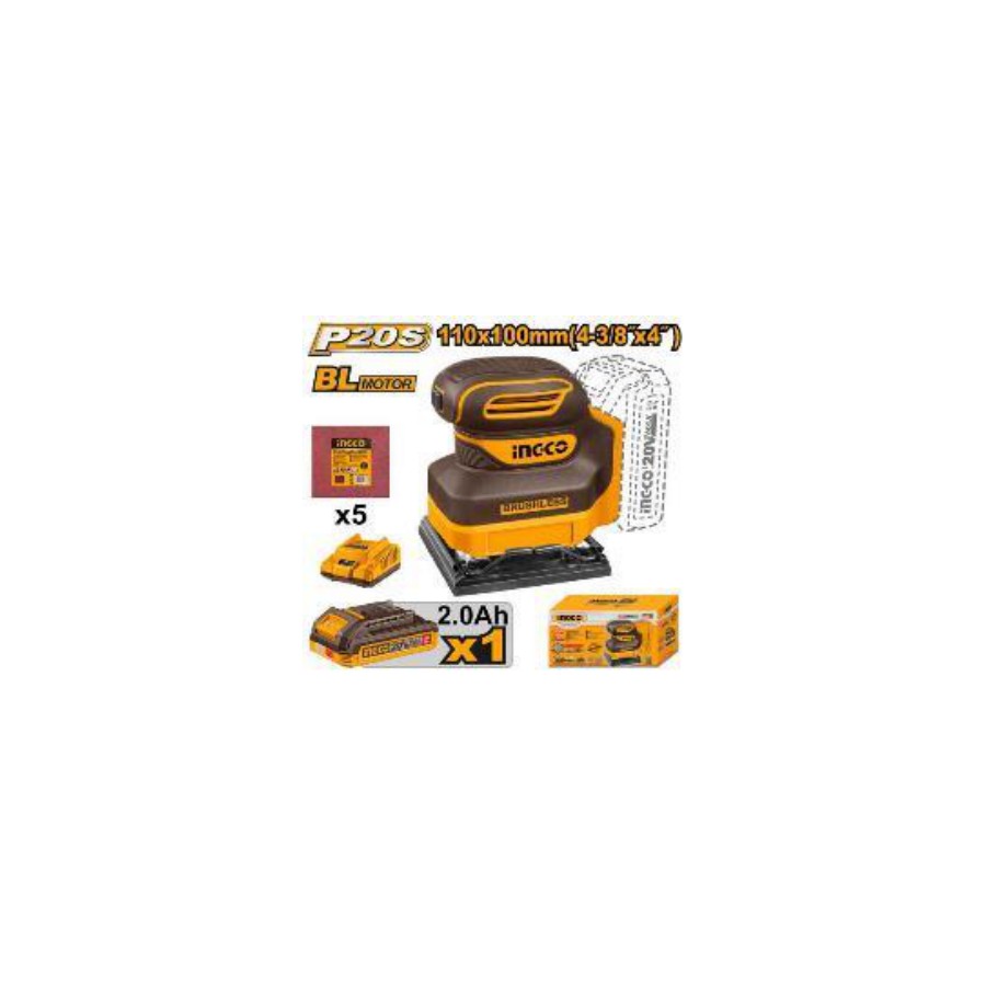 INGCO Cordless sheet sander
