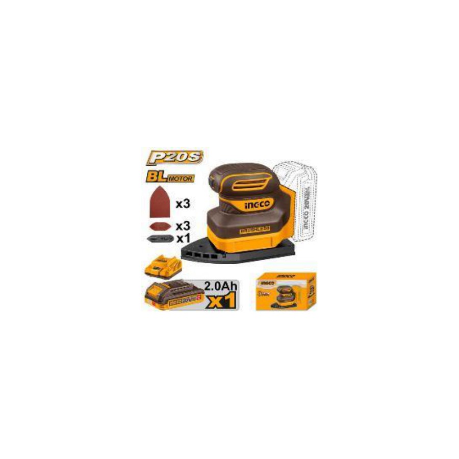 INGCO Cordless palm sander