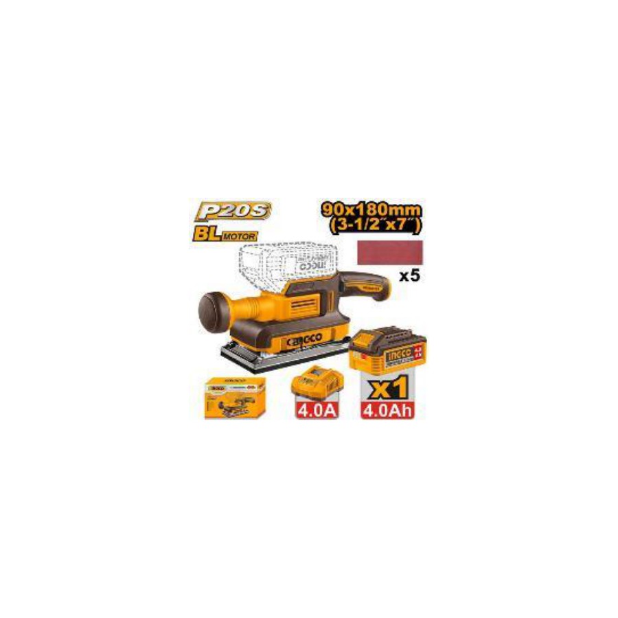 INGCO Cordless finishing sander