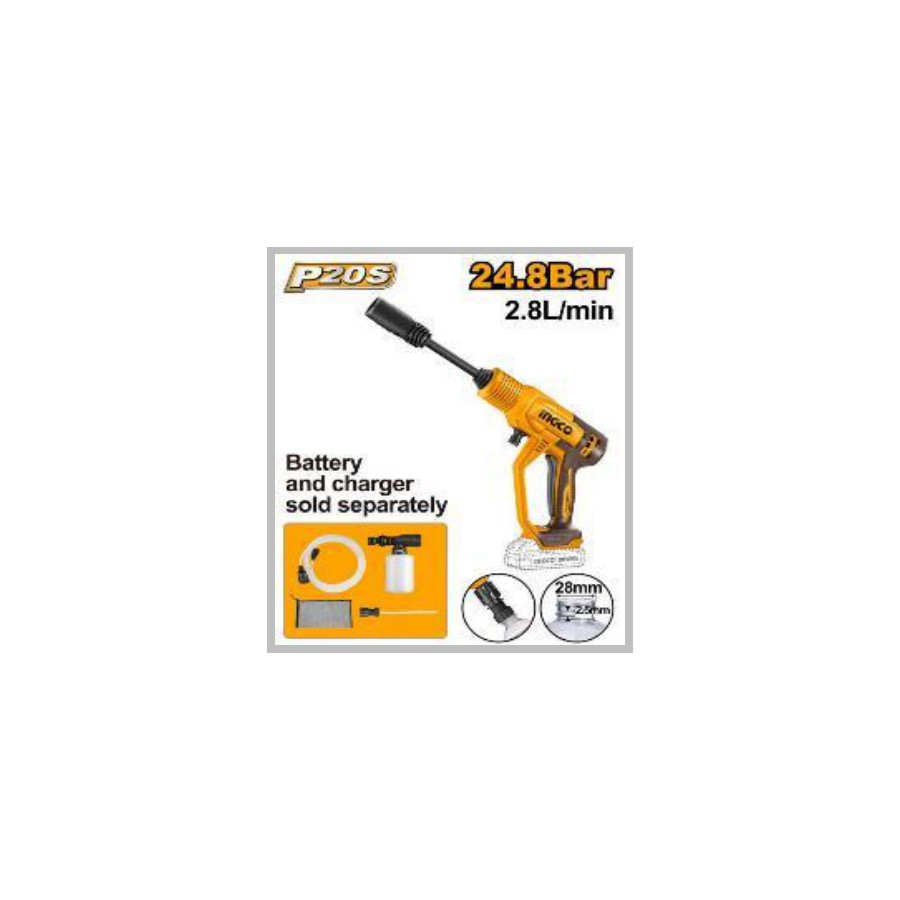 INGCO Cordless pressure washer
