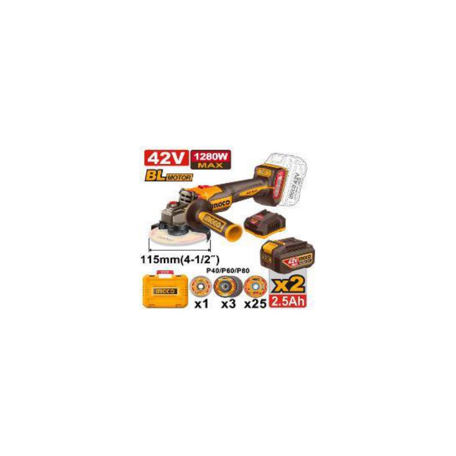 INGCO Cordless angle grinder