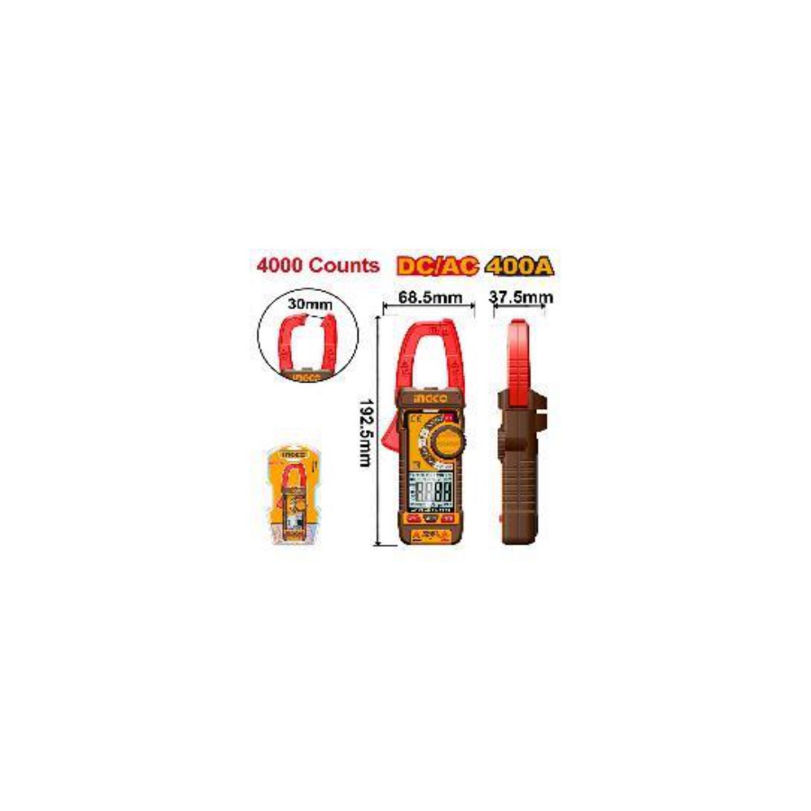 INGCO DC/AC clamp meter
