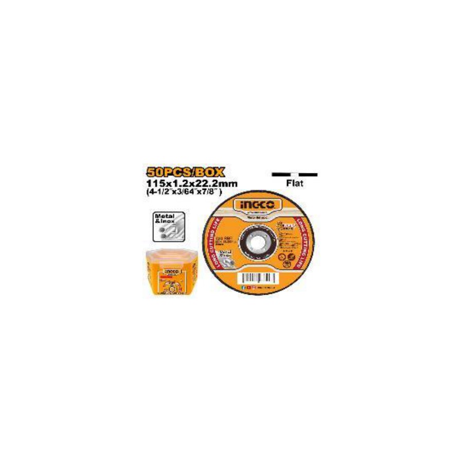 INGCO Abrasive metal cutting disc set