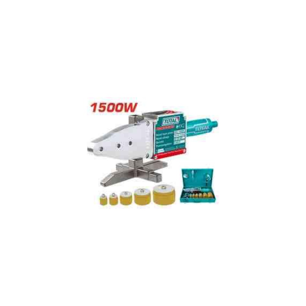 TOTAL 1500W Plastic Tube Welding Tool Set
