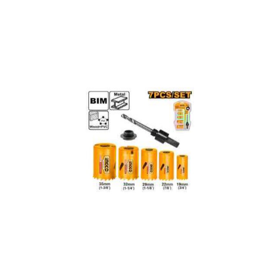 INGCO Bi-metal hole saw set