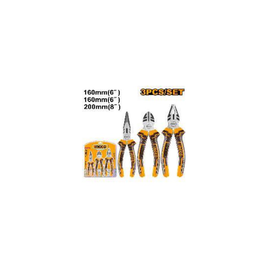 INGCO 3 Pcs pliers set