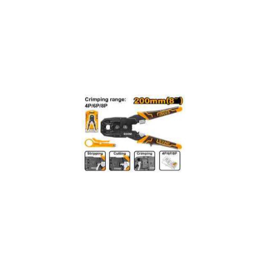 INGCO Modular plug crimper
