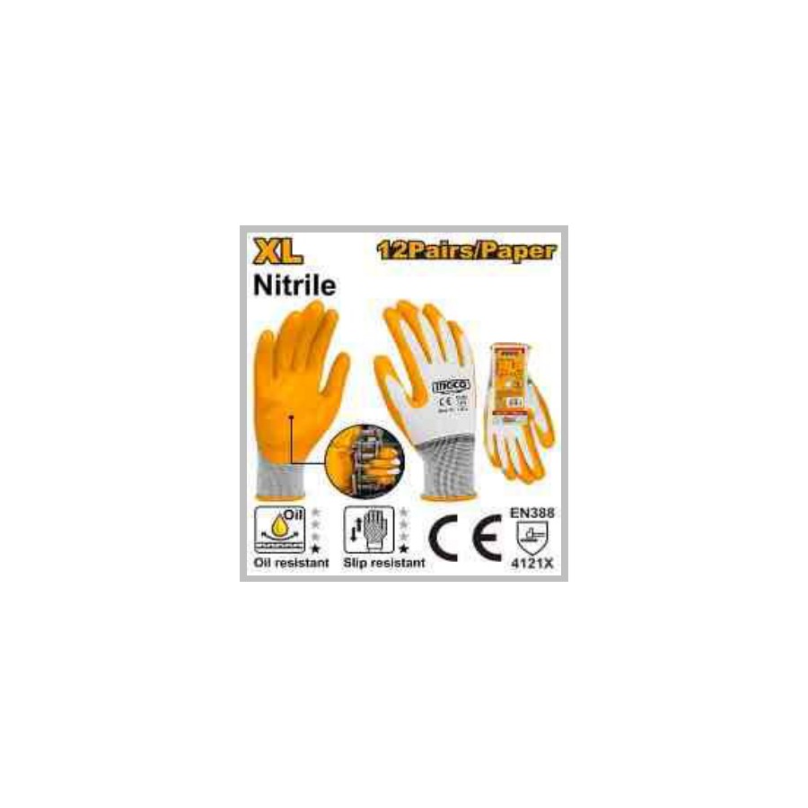 INGCO Nitrile gloves