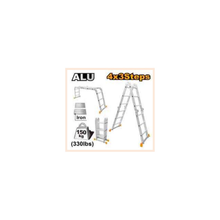 INGCO Multi-purpose aluminum ladder