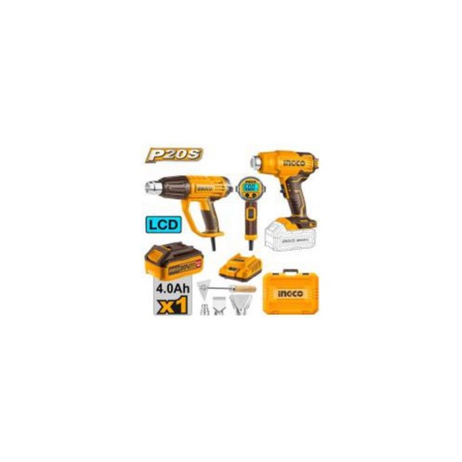 [COSLI240201] INGCO Heat gun combo kit