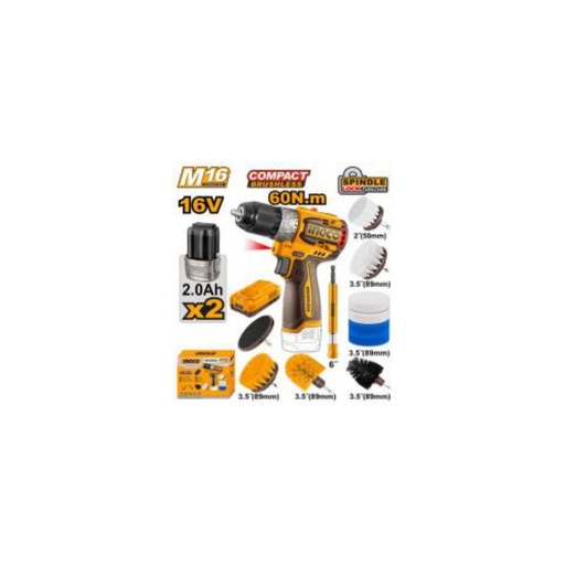 [COSLI240786] INGCO Compact brushless cordless drill