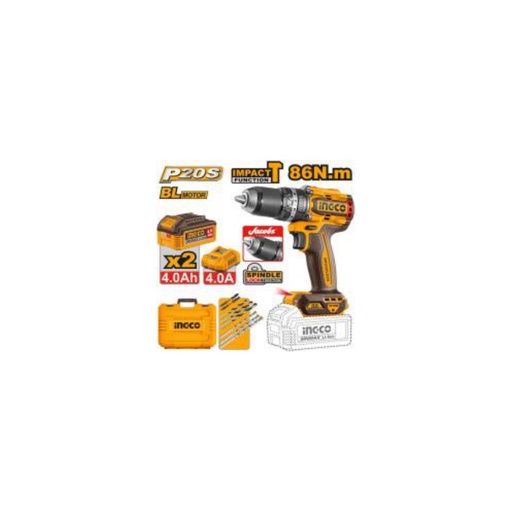 [CIDLI208689] INGCO Brushless cordless impact drill