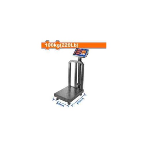 [WEC1510] WADFOW Electronic Platform Scale 100kg (220Lb) 300 x 400mm
