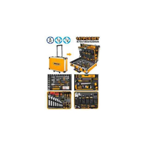 [HKTHP21471] INGCO 147 Pcs handtools set