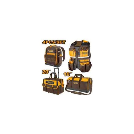 [COS230914] INGCO 4 Pcs Tool bag set
