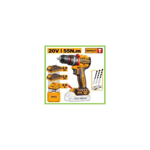 [CIDLI20558] INGCO Compact Brushless Cordless Impact Drill