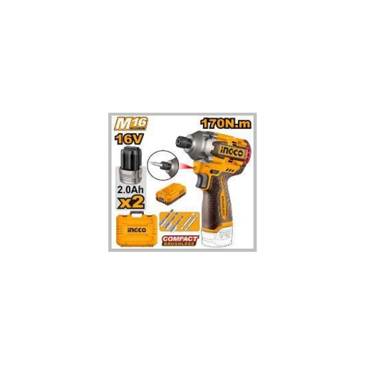 [CIRLI16178] INGCO Cordless impact driver