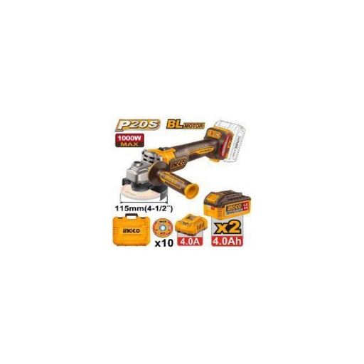 [CAGLI271532] INGCO Cordless angle grinder