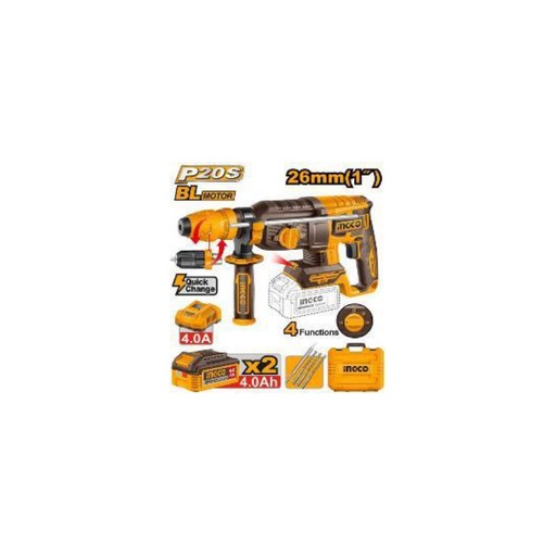 [CRHLI202689] INGCO Cordless rotary hammer