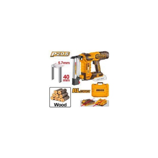 [CCSNLI6005] INGCO Cordless Crown Stapler Nailer