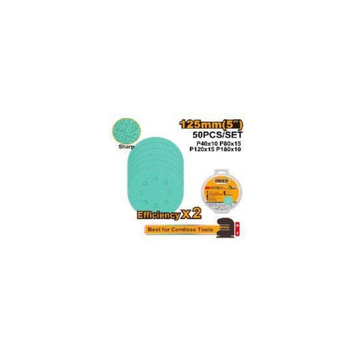 [AKRS125050] INGCO Sanding sheet for random orbital sander