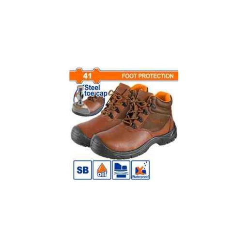 [WSB3541] WADFOW Safety Boots Steel Toe Cap Size 41
