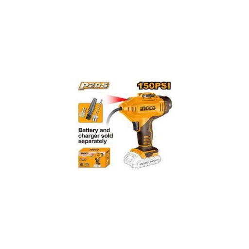 [CACLI2018] INGCO Cordless auto air compressor