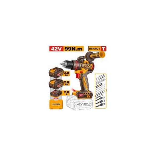 [CIDLI429982] INGCO Brushless cordless impact drill