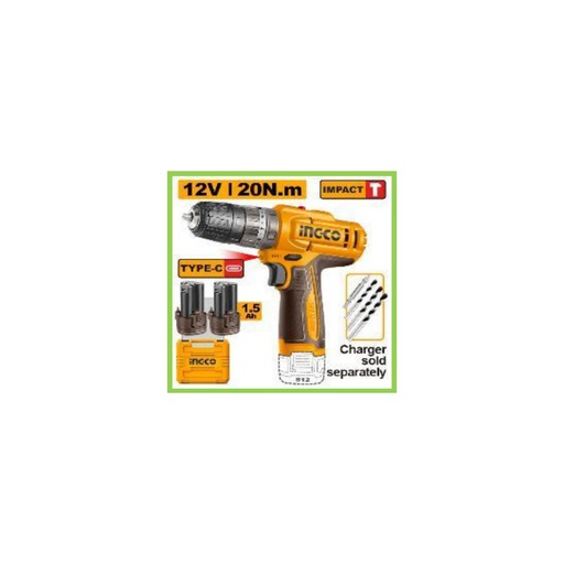 [CIDLI12206] INGCO Cordless impact drill