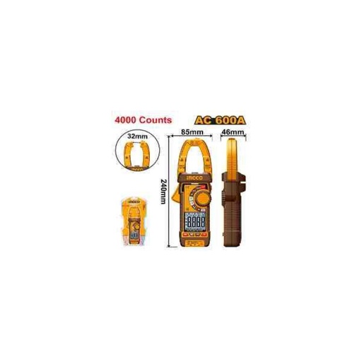 [DCM66001] INGCO Digital AC clamp meter