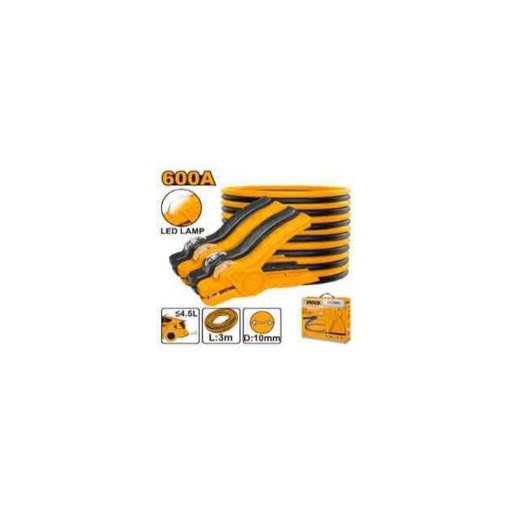 [HBTCP6008L] INGCO Booster cable with lamp