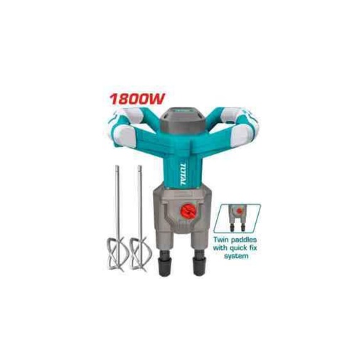 [TD616006] TOTAL 1800W Twin Paddle Mixer