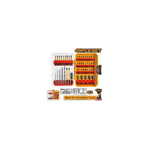 [AKDL24906] INGCO 49 Pcs impact screwdriver bits set