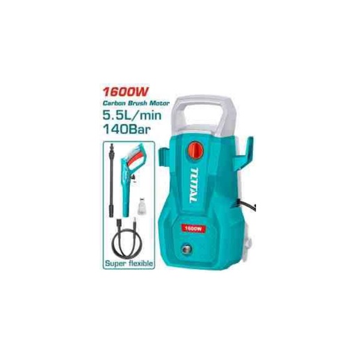 TOTAL High Pressure Washer 1600W 140Bar 5.5L/min