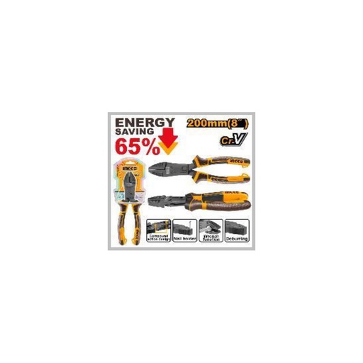 [HCCP58200] INGCO Compound action combination pliers