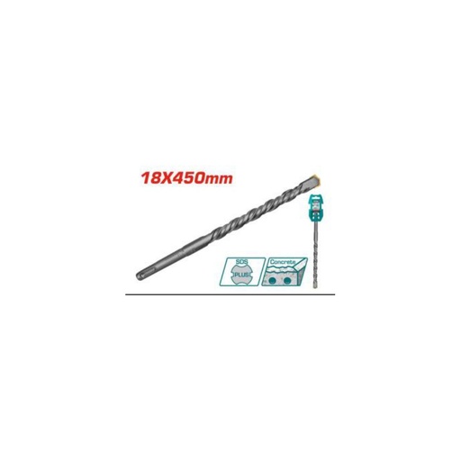 [TAC311804] TOTAL SDS Plus Hammer Drill Bit 18 x 450mm