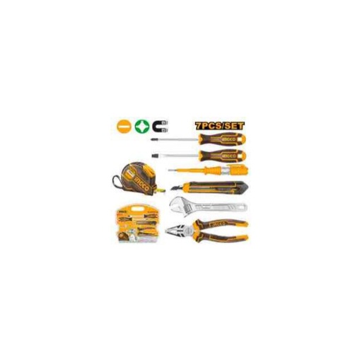 [HKTH10807] INGCO 7 Pcs hand tools set