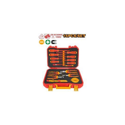 [HKITH1601] INGCO 16 Pcs insulated hand tools set