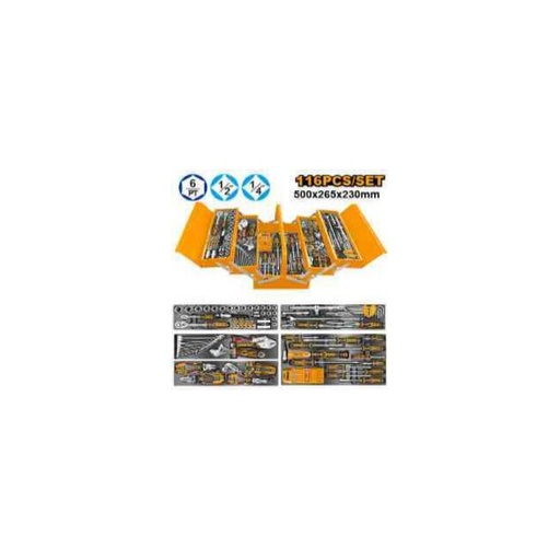 [HTCS261168] INGCO 116 Pcs Tools chest set