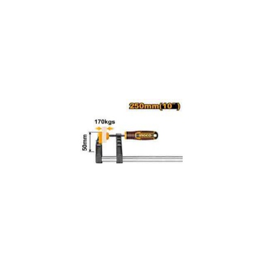 [HFC020503] INGCO F clamp with plastic handle