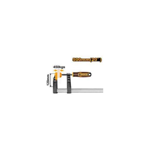 [HFC021202] INGCO F clamp with plastic handle