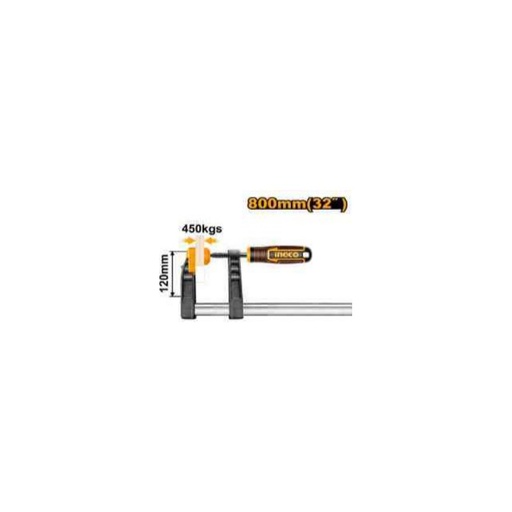 [HFC021203] INGCO F clamp with plastic handle