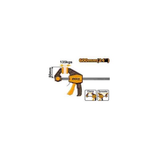 [HQBC24802] INGCO Quick bar clamp