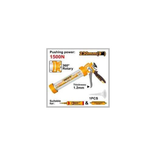 [HCG0109] INGCO Aluminum caulking gun